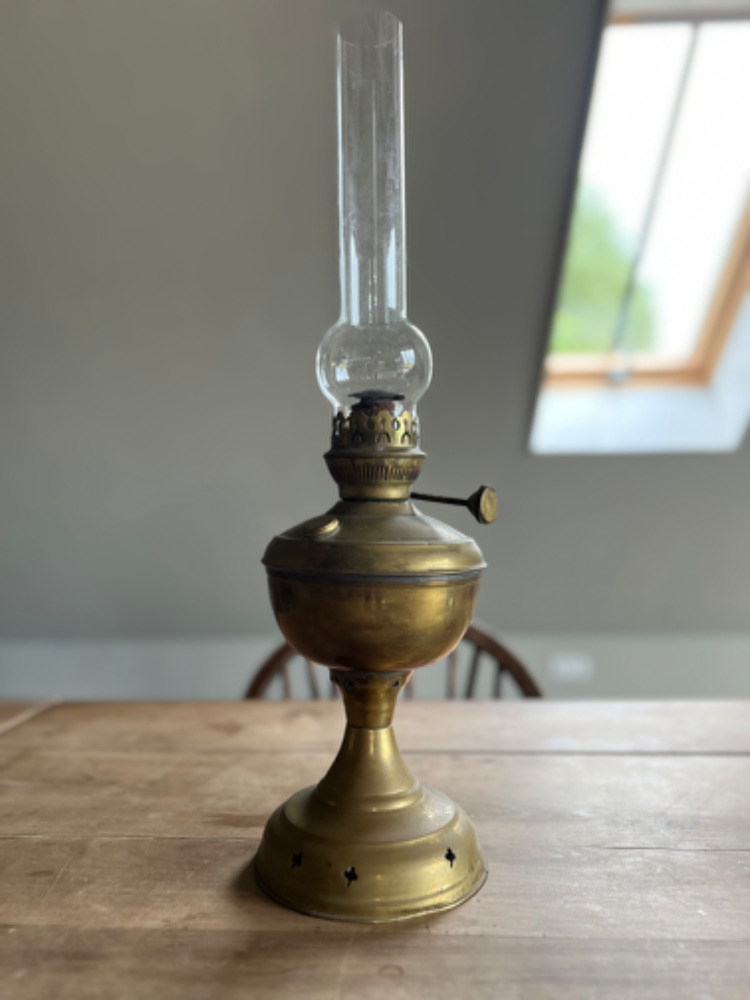 Antieke olielamp