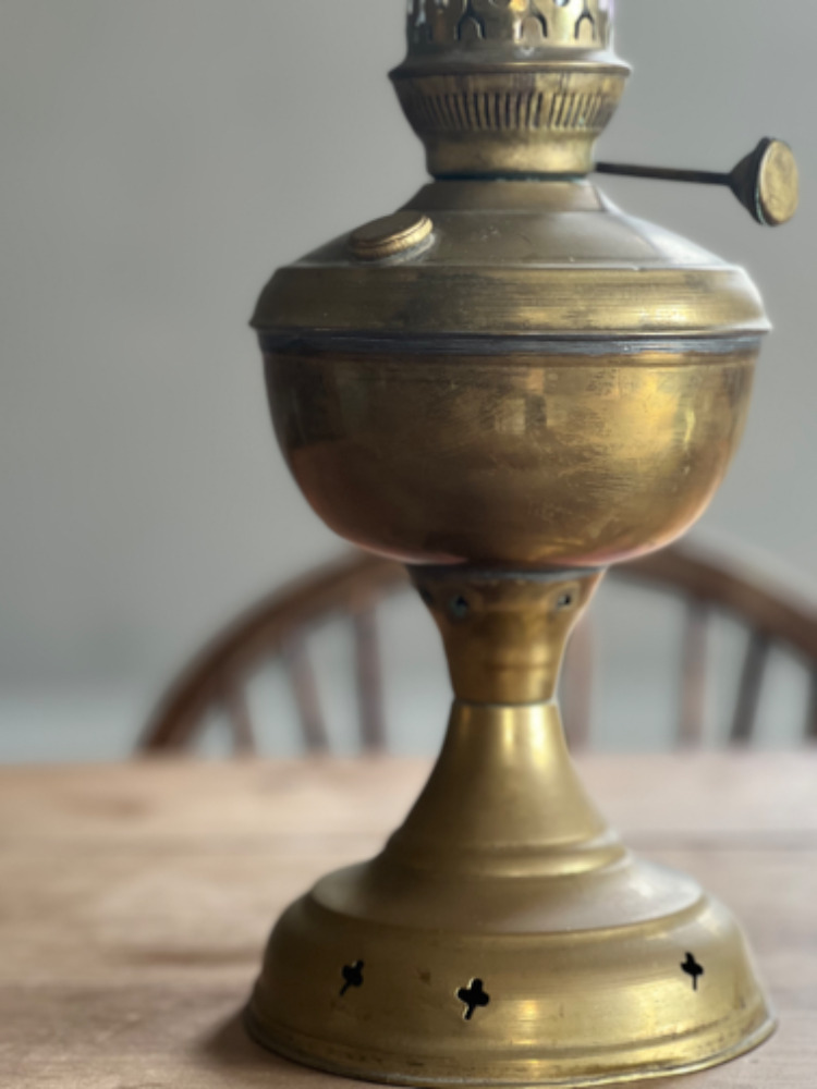 Antieke olielamp