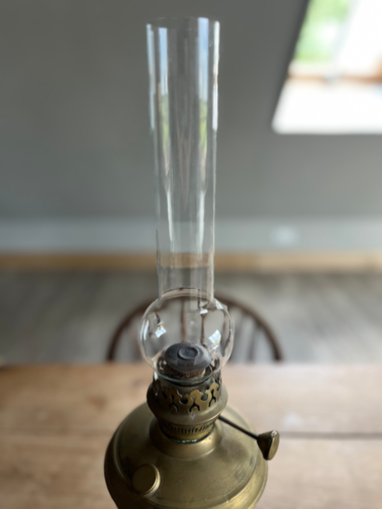 Antieke olielamp