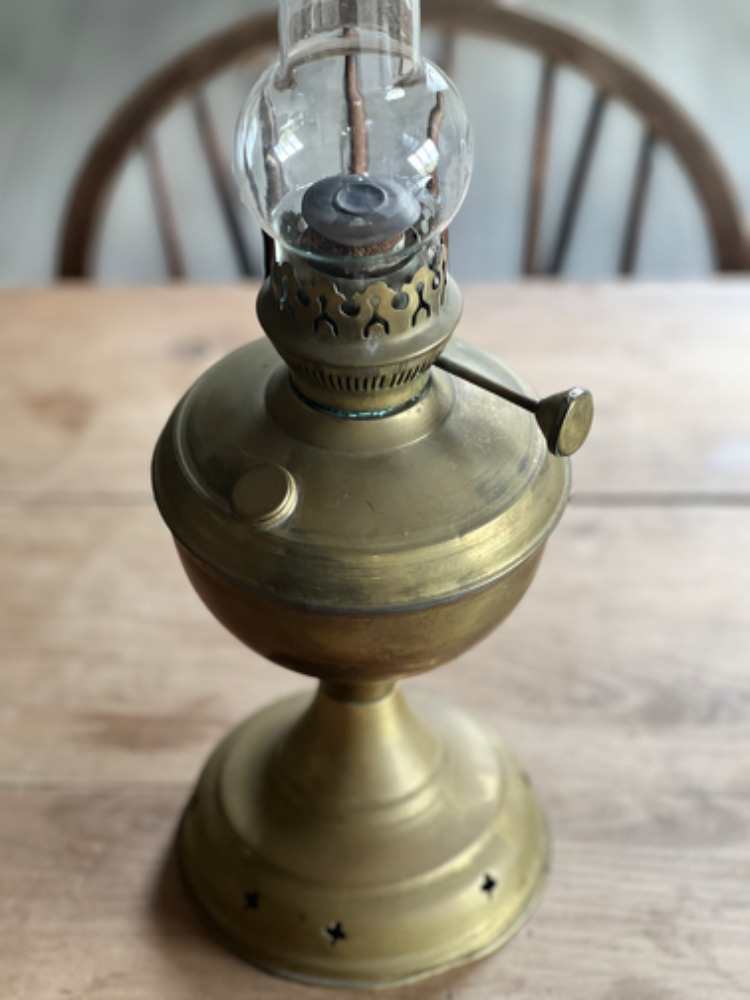 Antieke olielamp