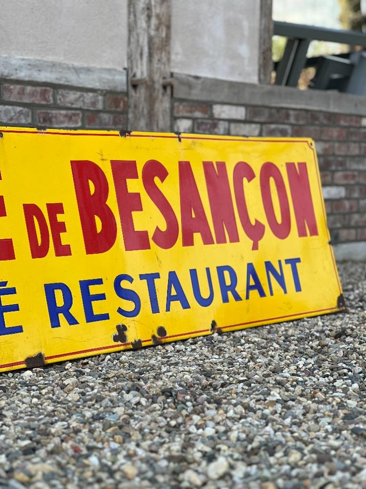 Vintage emaille reclamebord