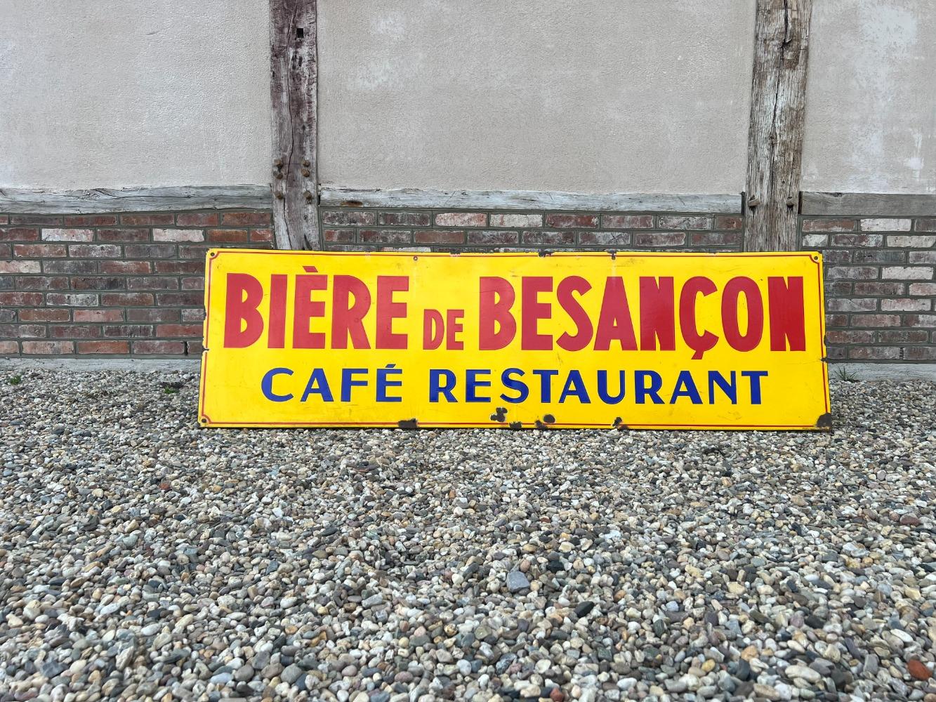Vintage emaille reclamebord