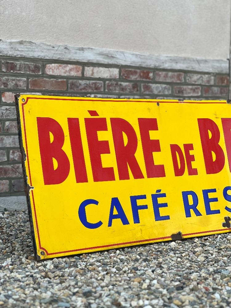 Vintage emaille reclamebord
