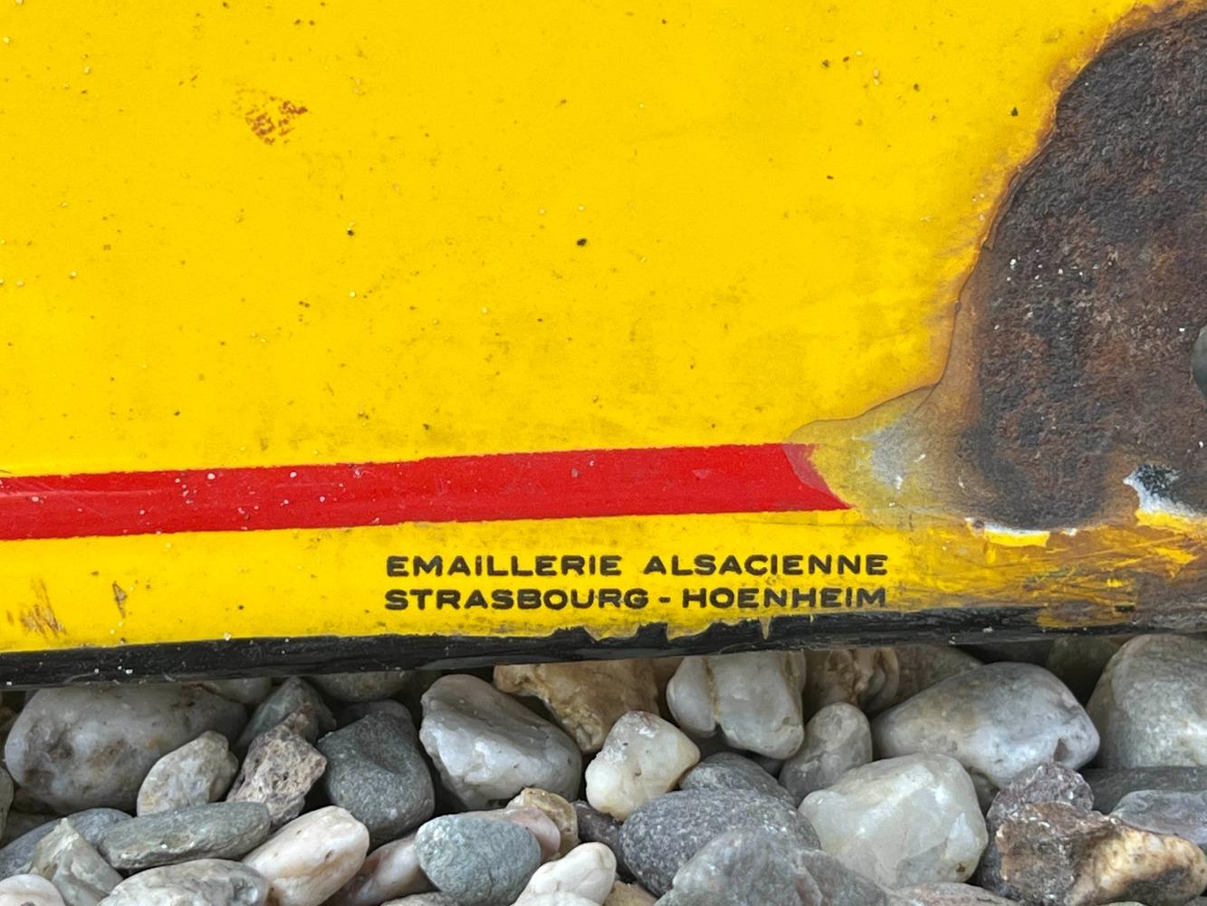 Vintage emaille reclamebord