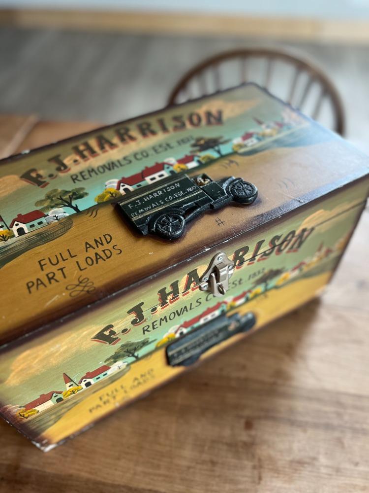 Vintage opbergkistje