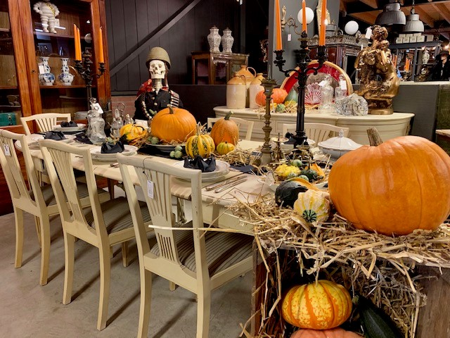 zweedse tafel set halloween